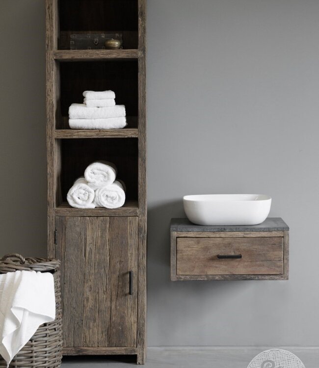 Be-Uniq Badkamerkast Houston | H200 x B50 x D36 Cm