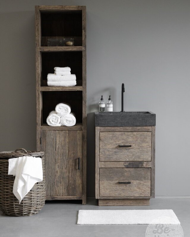 Be-Uniq Badkamerkast Houston | H200 x B50 x D36 Cm