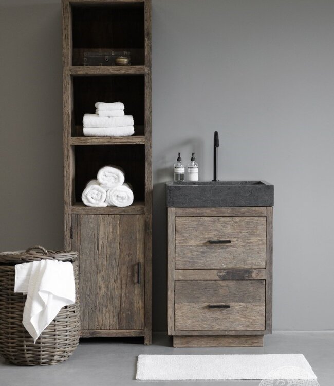 Be-Uniq Badkamerkast Houston | H200 x B50 x D36 Cm