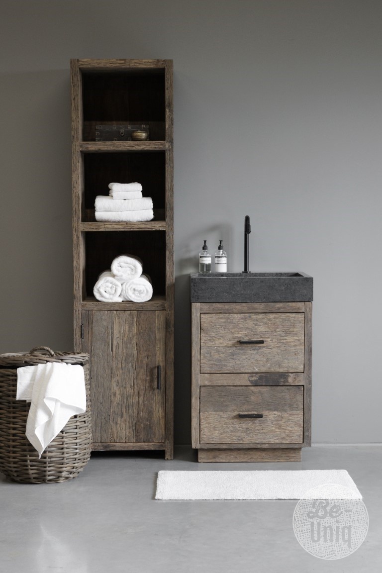 Be-Uniq Badkamerkast Houston | H200 x B50 x D36 Cm