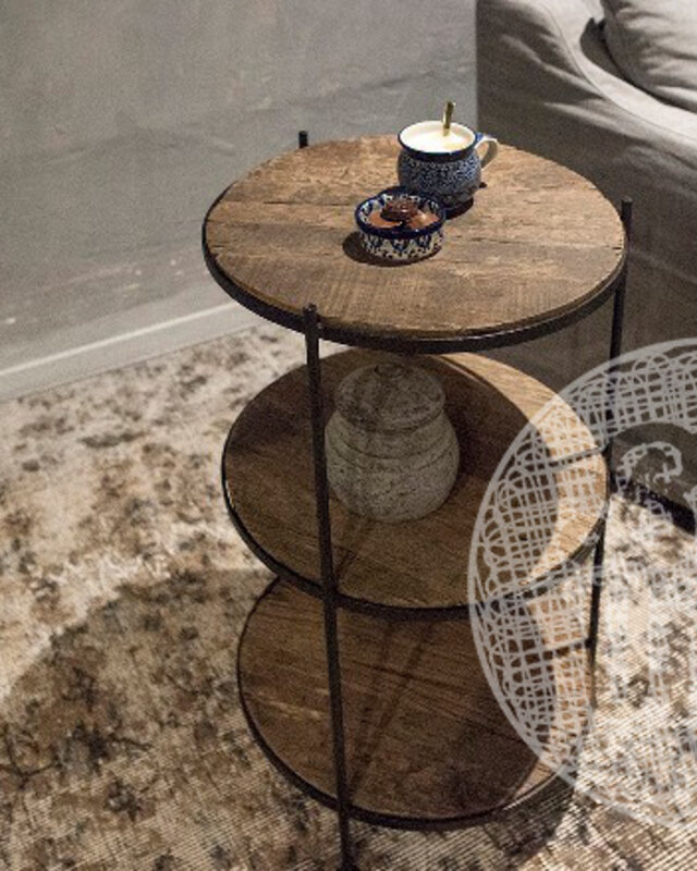 Be-Uniq Ronde Bijzettafel Ottawa | H78 x B40 x D40 cm