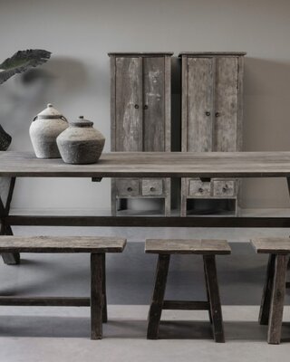 Be-Uniq Bankje Cozumel | Island Collection | B80 cm