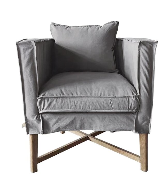 LEEFF Woody Fauteuil | Licht Grijs