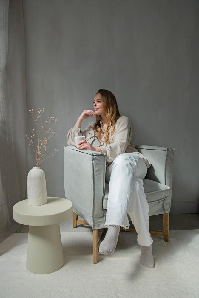 LEEFF Woody Fauteuil | Licht Grijs