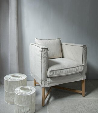 LEEFF BY NETTY Woody Fauteuil | Sand