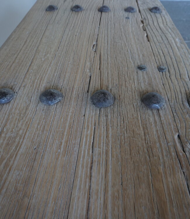 Rene Houtman Salontafel India | Oud Hout | H38,5 x B86 x D50 cm