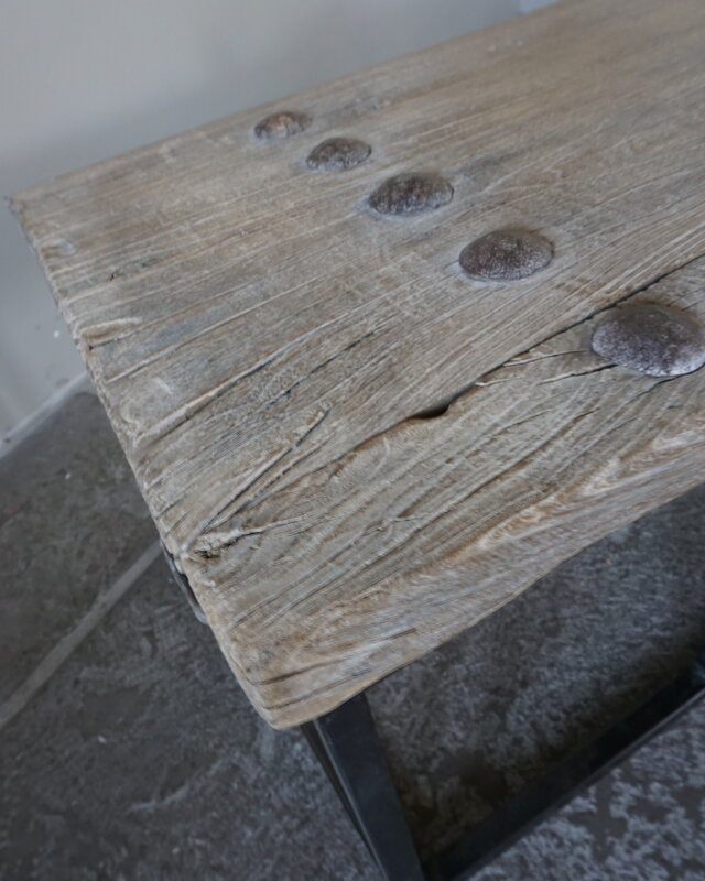 Rene Houtman Salontafel India | Oud Hout | H36 x B171 x D48 cm