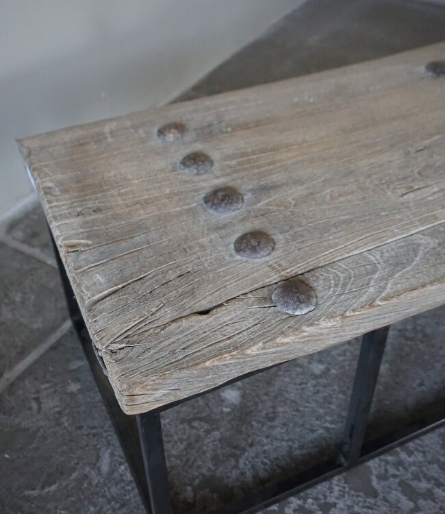 Rene Houtman Salontafel India | Oud Hout | H36 x B171 x D48 cm