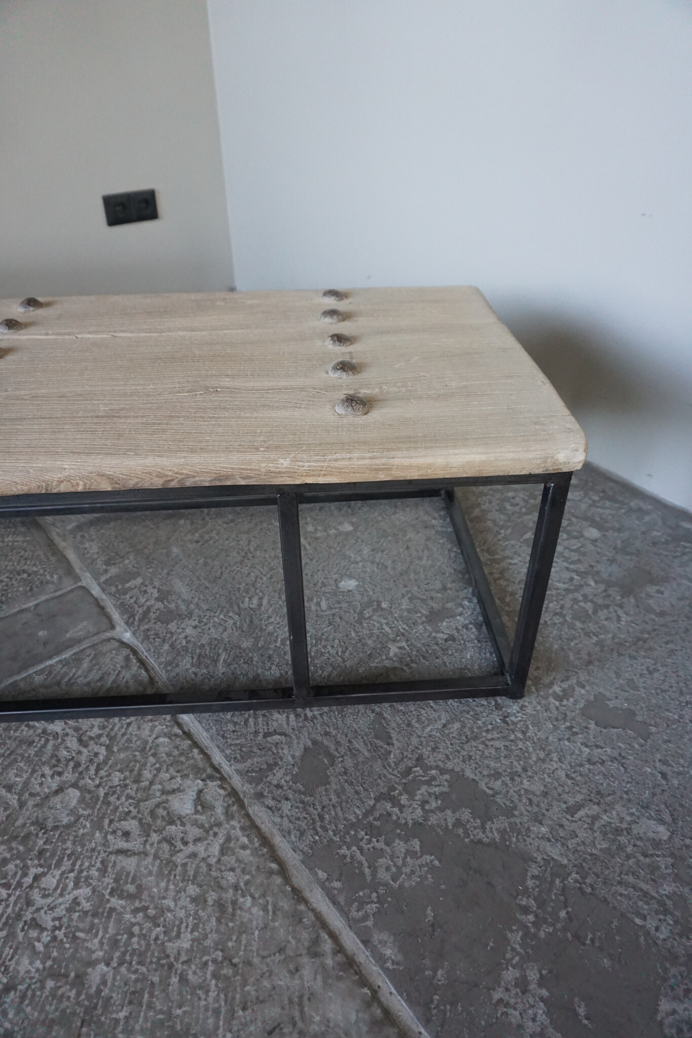 Rene Houtman Salontafel India | Oud Hout | H37 x B173,5 x D49,5 cm