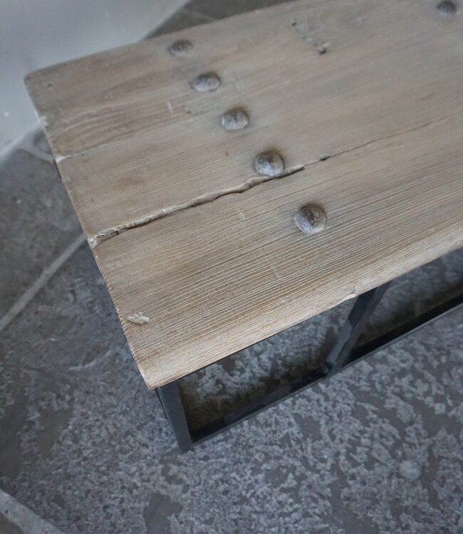 Rene Houtman Salontafel India | Oud Hout | H37 x B173,5 x D49,5 cm