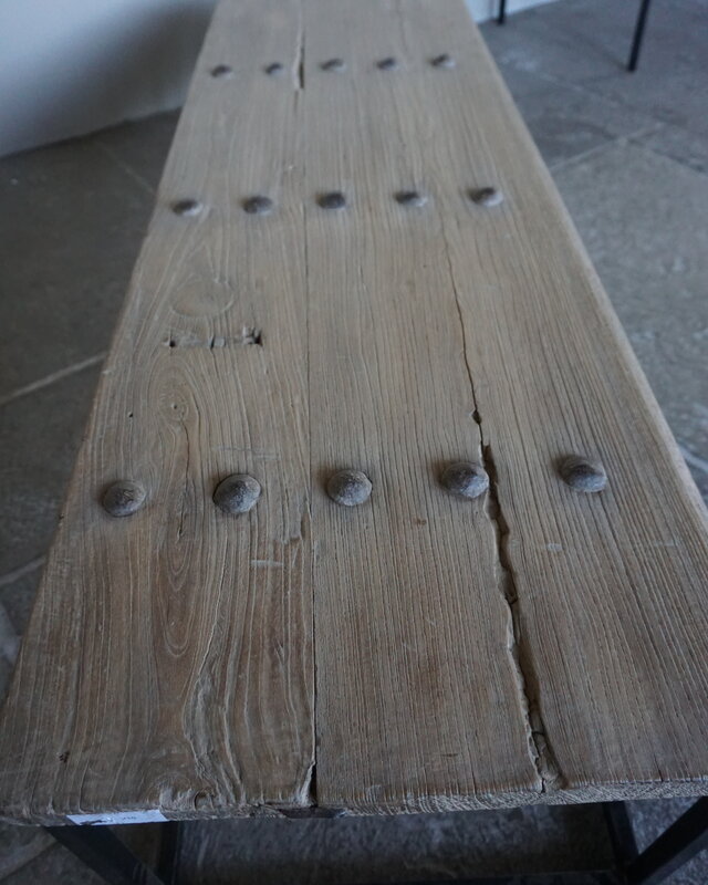 Rene Houtman Salontafel India | Oud Hout | H37 x B173,5 x D49,5 cm