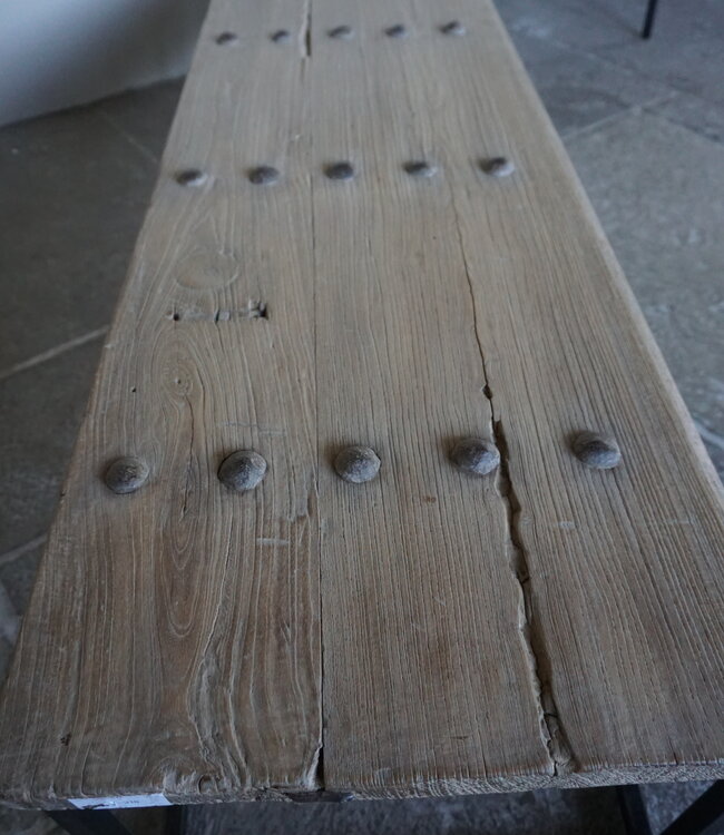 Rene Houtman Salontafel India | Oud Hout | H37 x B173,5 x D49,5 cm