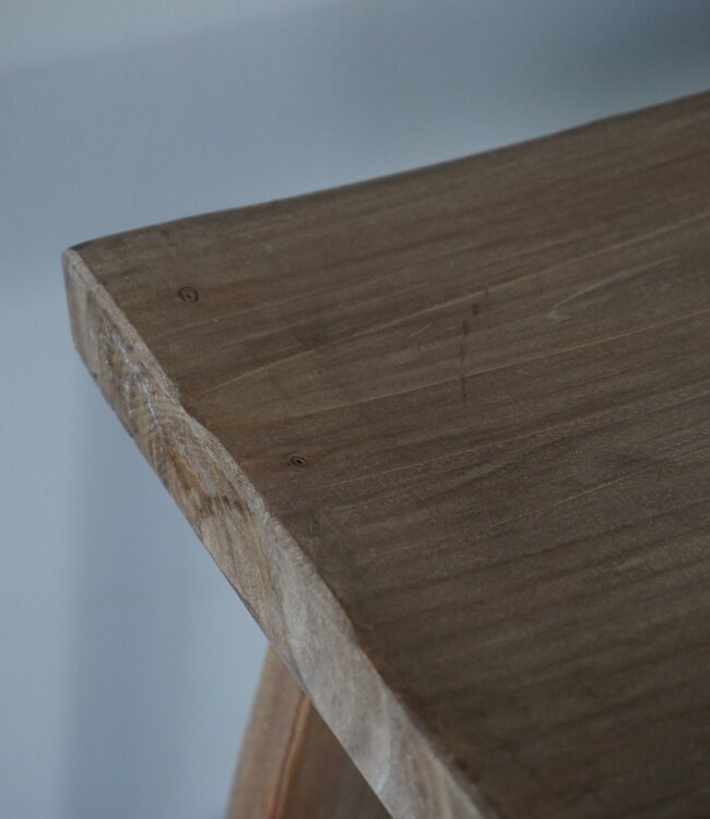 Rene Houtman Decoratie Krukje | Naturel | H50 x B47 x D24 cm