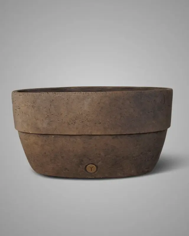Brynxz Pot Ovaal Majestic Bruin 48x15x39 Cm