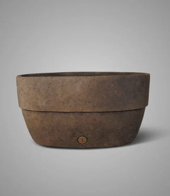 Brynxz Pot Ovaal Majestic Bruin 48x15x39 Cm