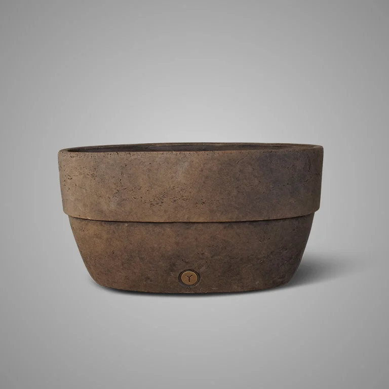 Brynxz Pot Ovaal Majestic Bruin 48x15x39 Cm
