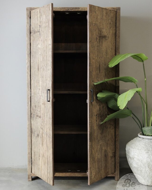 Be-Uniq 2-Deurs Kast | Mexico | H190 x B100 x D40 cm