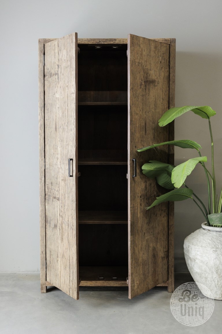 Be-Uniq 2-Deurs Kast | Mexico | H190 x B100 x D40 cm