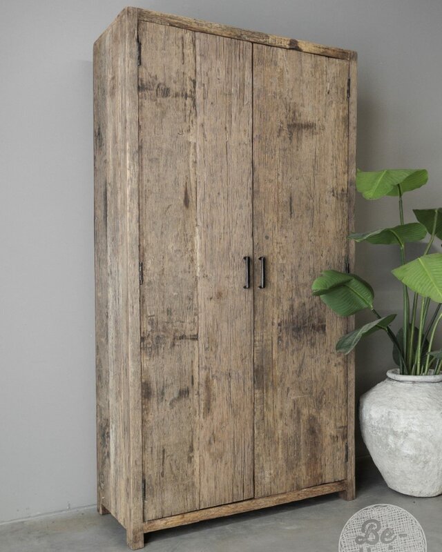 Be-Uniq 2-Deurs Kast | Mexico | H190 x B100 x D40 cm