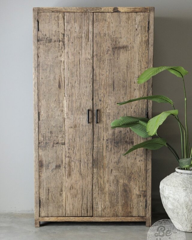 Be-Uniq 2-Deurs Kast | Mexico | H190 x B100 x D40 cm