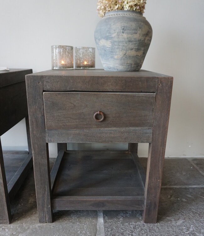 Rene Houtman Nachtkastje Demi | H55 x B45 x D45 cm