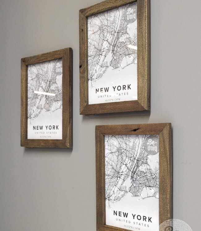 Be-Uniq Fotolijst Sand Set van 2 | Rustiek Verweerd | 3 Maten