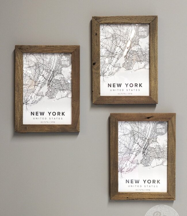 Be-Uniq Fotolijst Sand Set van 2 | Rustiek Verweerd | 3 Maten