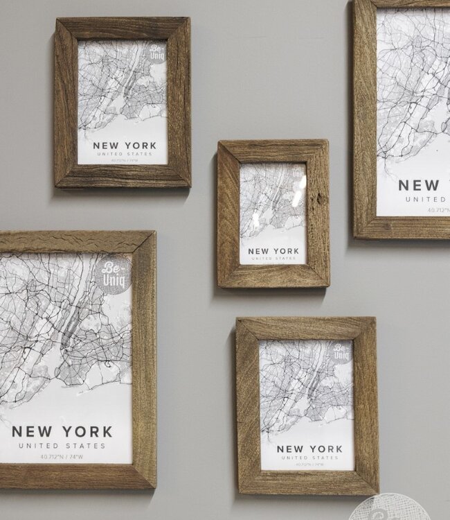 Be-Uniq Fotolijst Sand Set van 2 | Rustiek Verweerd | 3 Maten