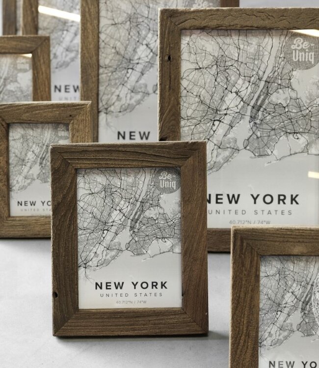 Be-Uniq Fotolijst Sand Set van 2 | Rustiek Verweerd | 3 Maten