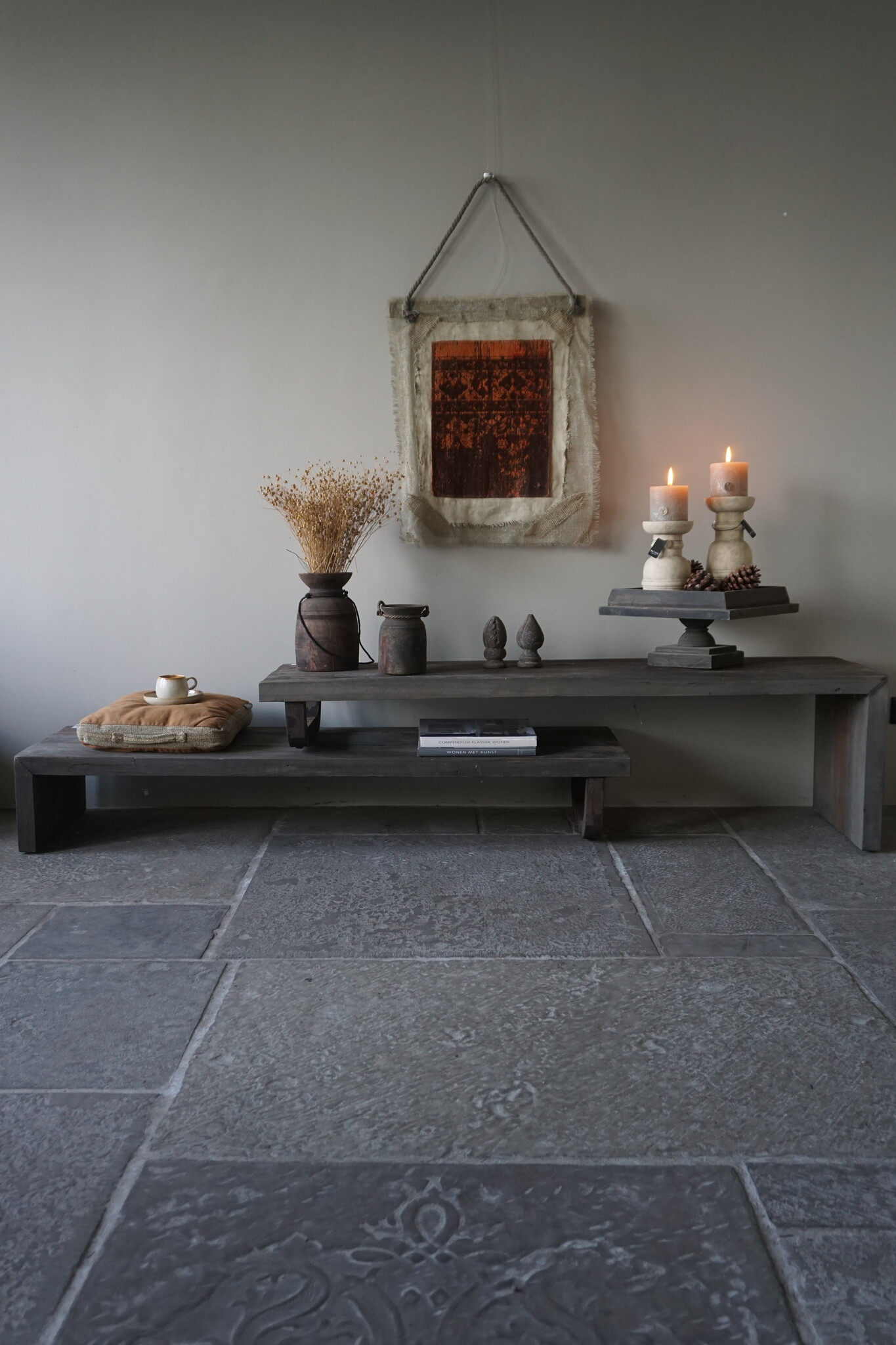 Rene Houtman TV Meubel Nero | 2-Delig | Driftwood