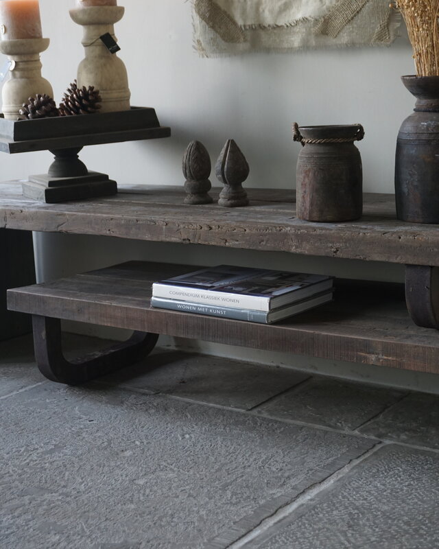 Rene Houtman TV Meubel Nero | 2-Delig | Driftwood