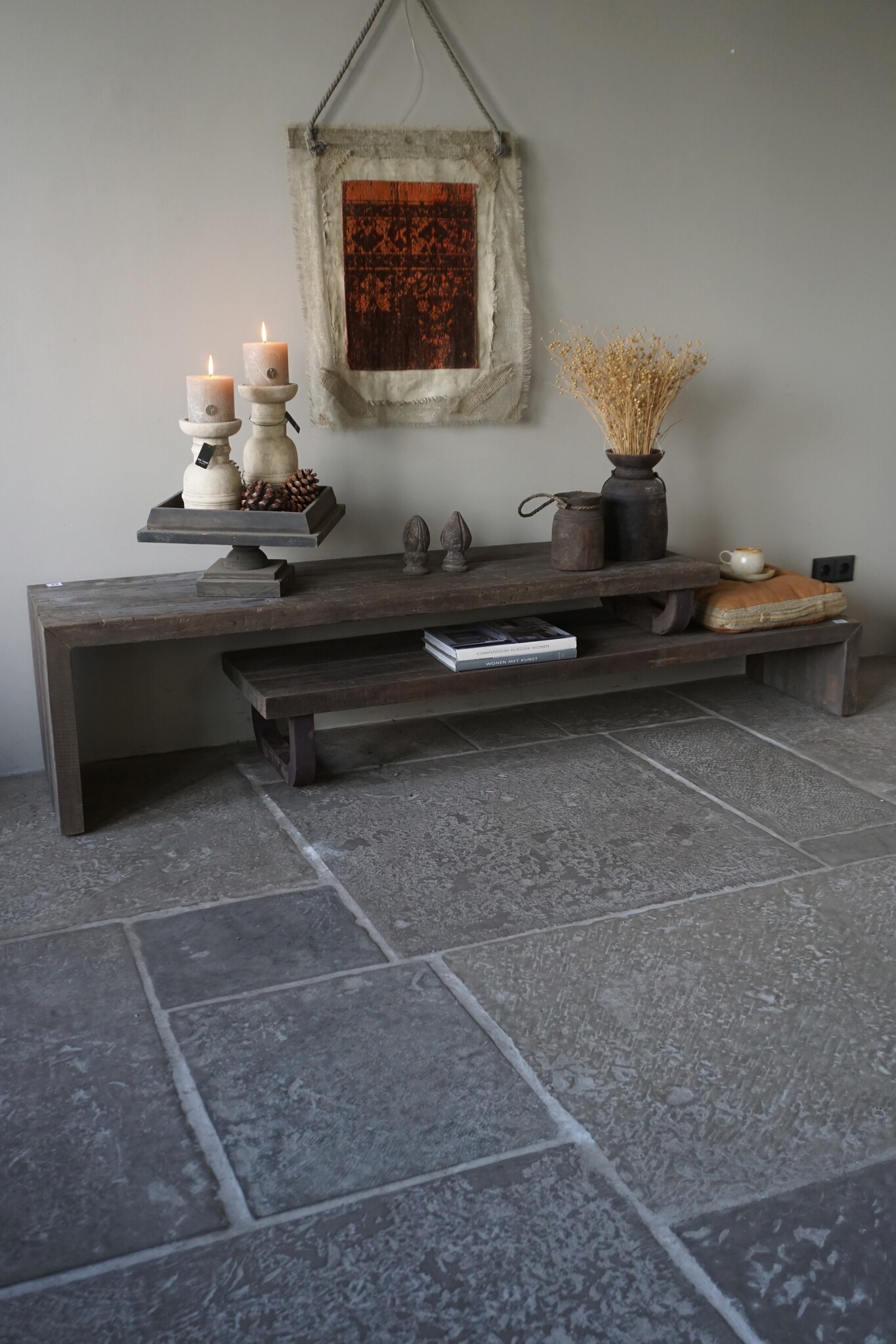 Rene Houtman TV Meubel Nero | 2-Delig | Driftwood