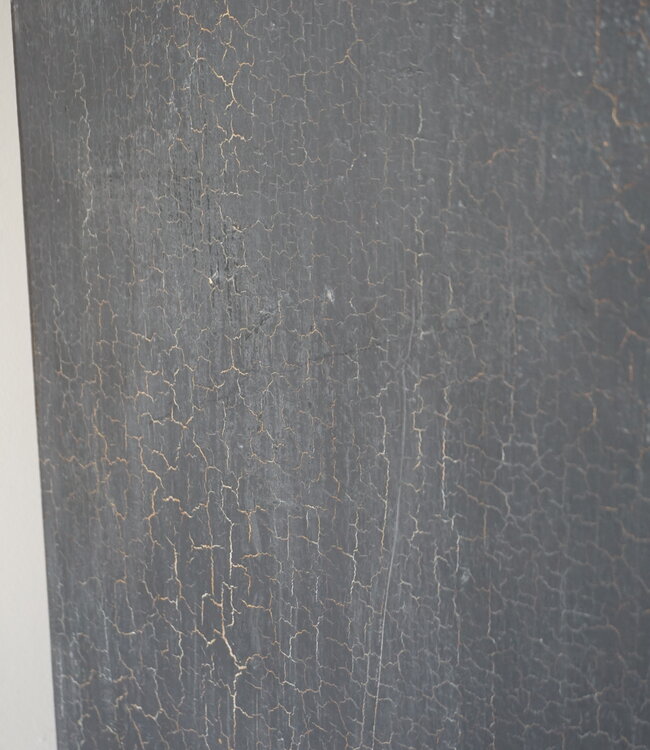 Rene Houtman Oude Kast | 2-Deurs | Zwart | H195 x B88 x D38 cm