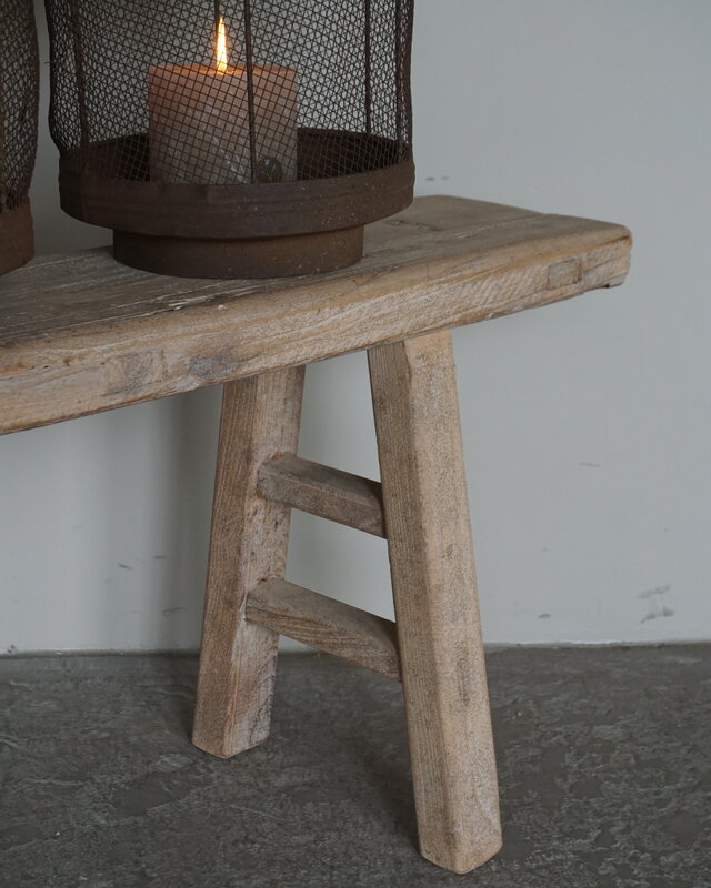 Rene Houtman Houten Bankje Peking | H45 x B178 x D20 cm
