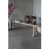 Houten Bankje Peking | H45 x B178 x D20 cm