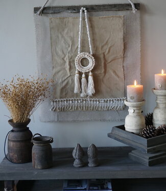 Rene Houtman Wanddoek | Boho | H80 x B70 cm