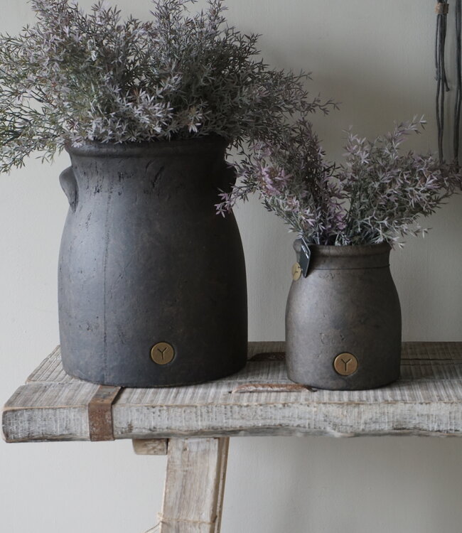 Brynxz Set Van 2 Potten | Tall Coulogne Deluxe | Majestic Brown