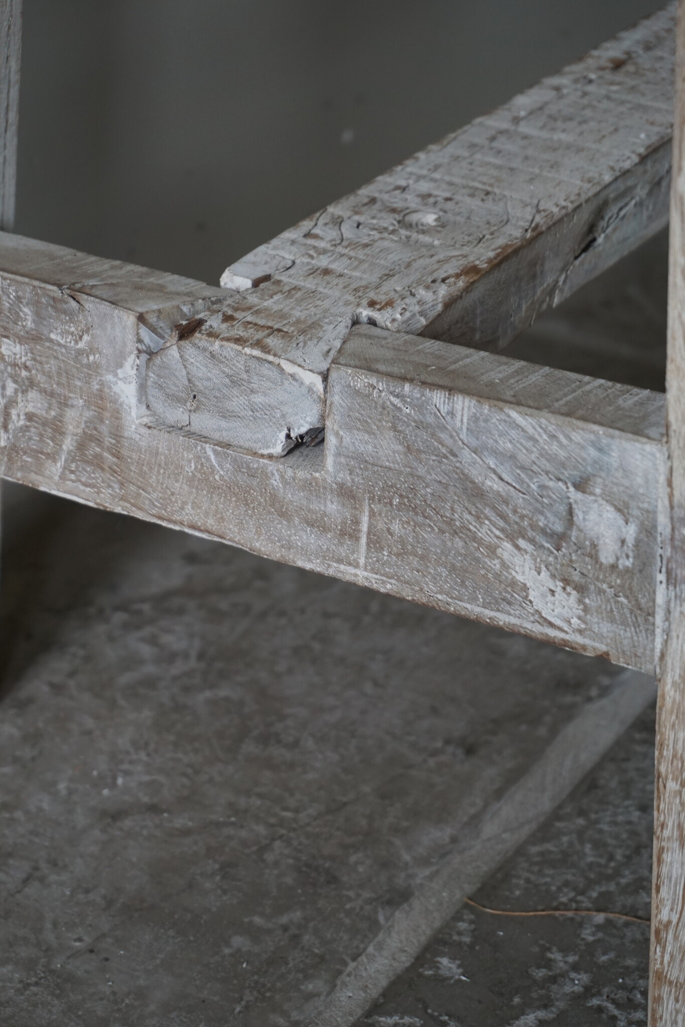 Rene Houtman Sidetable/Wandtafel | Oud Hout | H81,5 x B148 x D38 cm