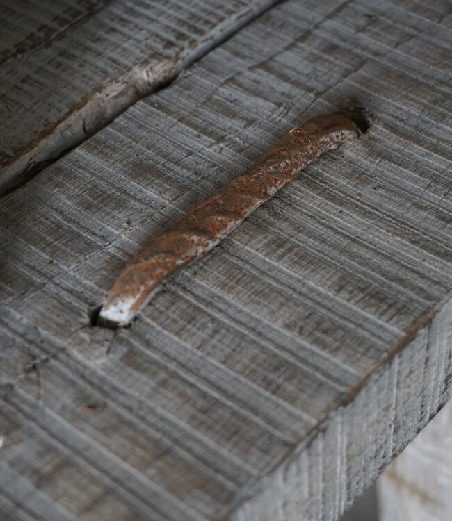 Rene Houtman Sidetable/Wandtafel | Oud Hout | H81,5 x B148 x D38 cm