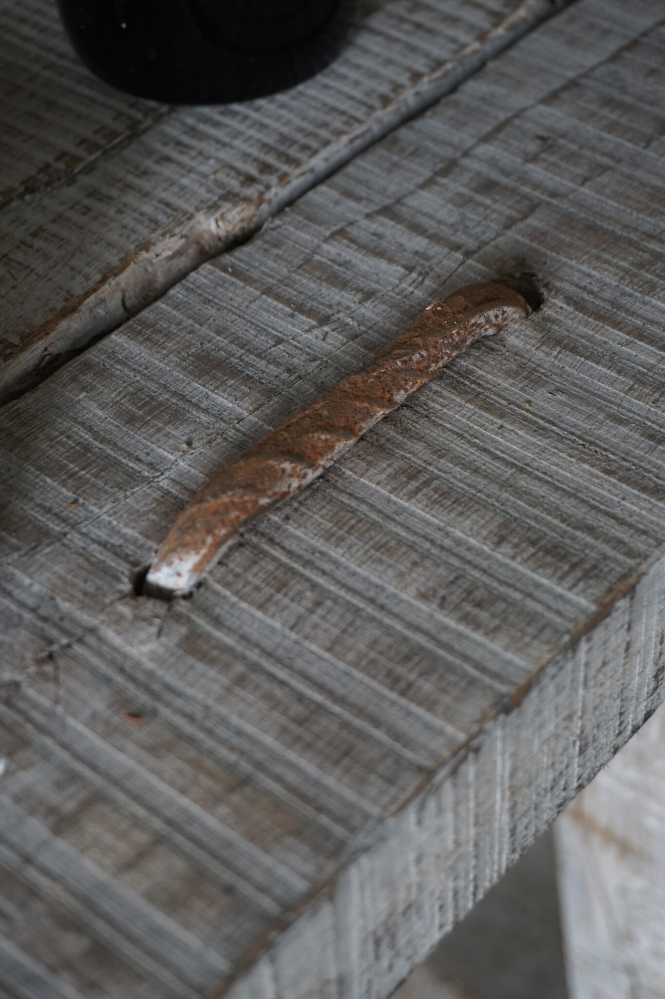 Rene Houtman Sidetable/Wandtafel | Oud Hout | H81,5 x B148 x D38 cm
