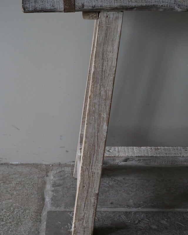 Rene Houtman Sidetable/Wandtafel | Oud Hout | H81,5 x B148 x D38 cm