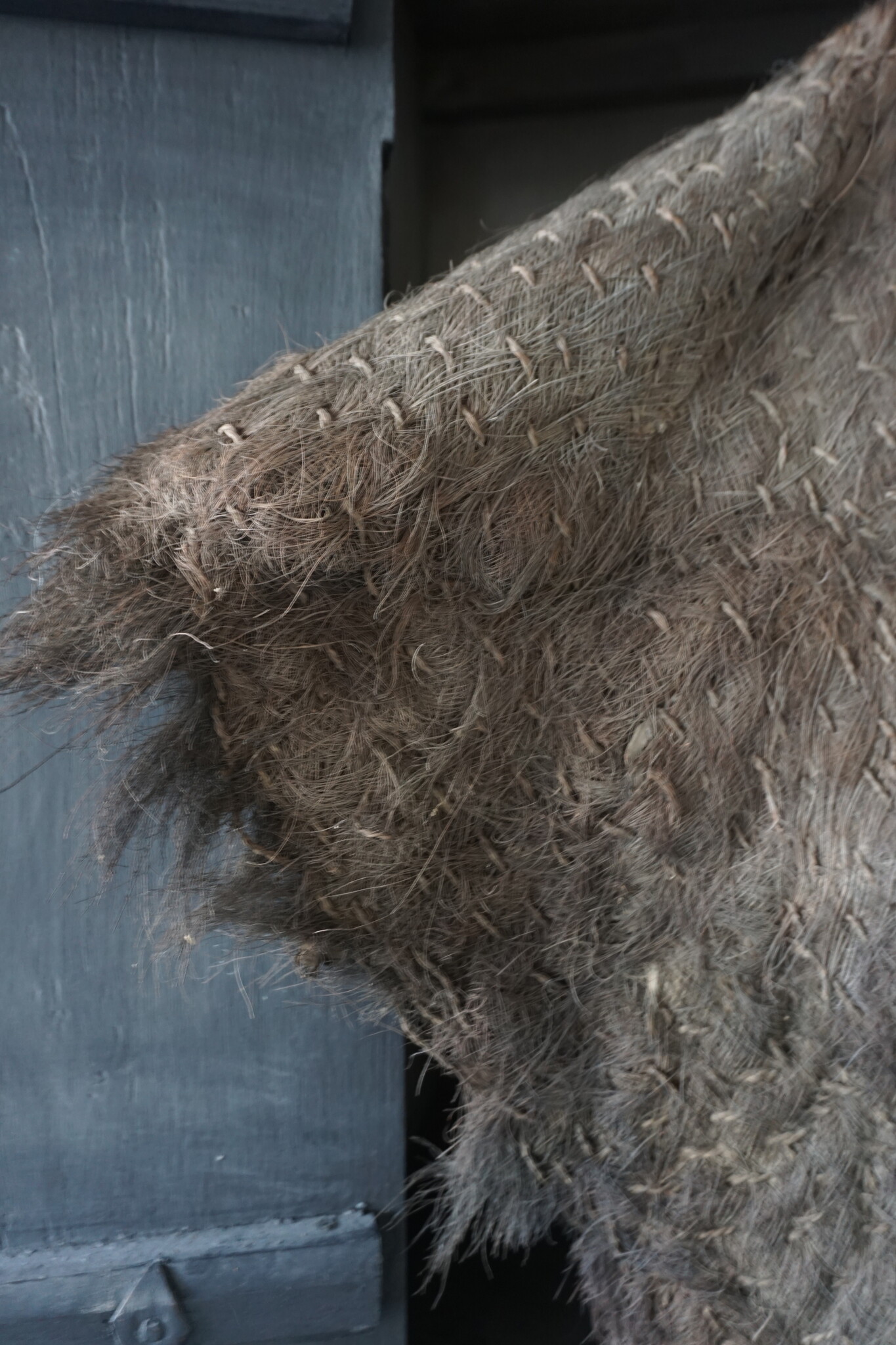 Rene Houtman Antieke Boeren Regenjas | Kokos | H102 x B80 cm