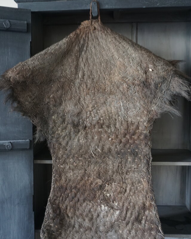 Rene Houtman Antieke Boeren Regenjas | Kokos | H102 x B80 cm