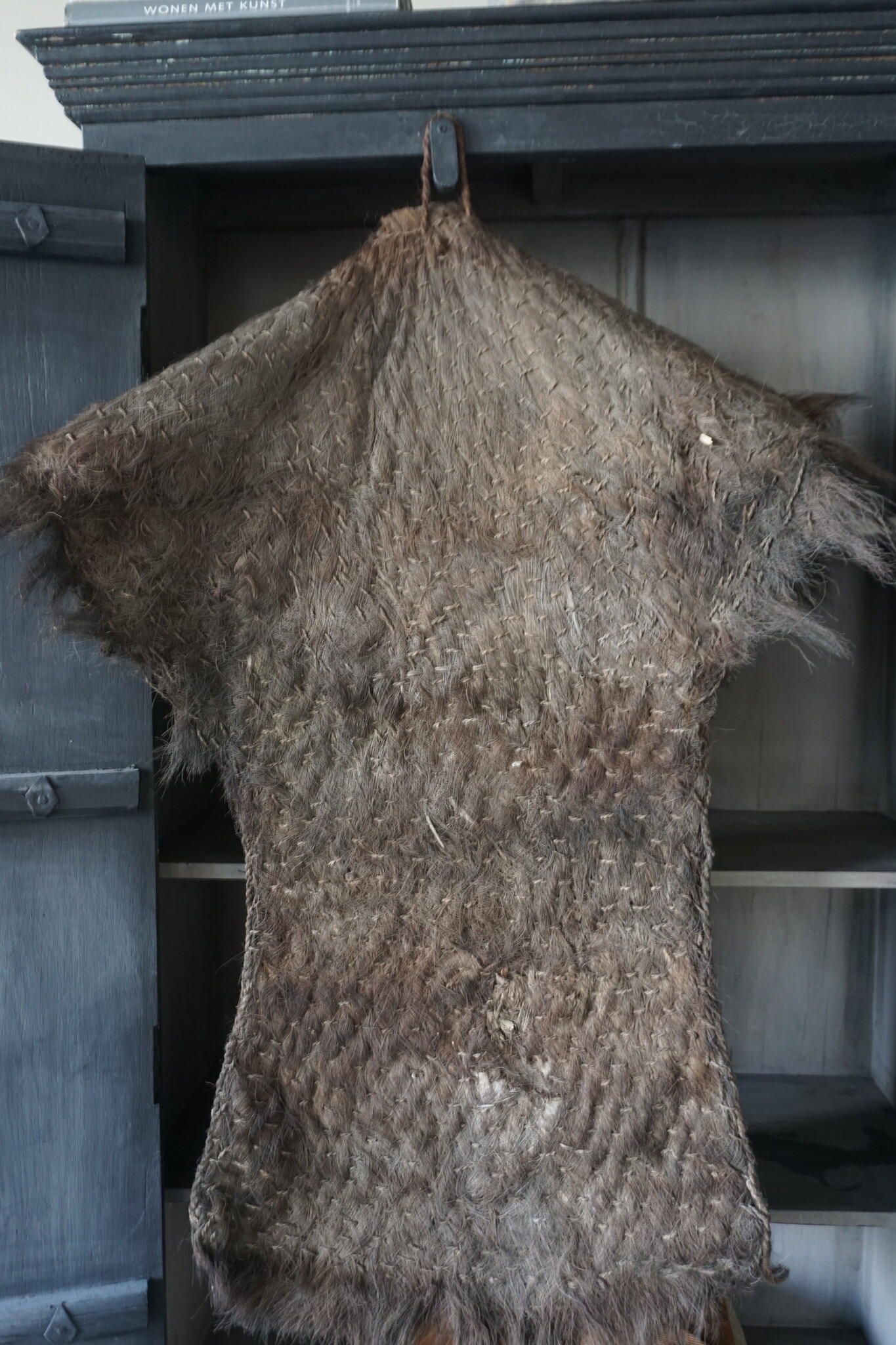 Rene Houtman Antieke Boeren Regenjas | Kokos | H102 x B80 cm