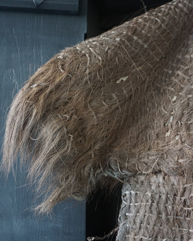Rene Houtman Antieke Boeren Regenjas | Kokos | H85 x B81 cm