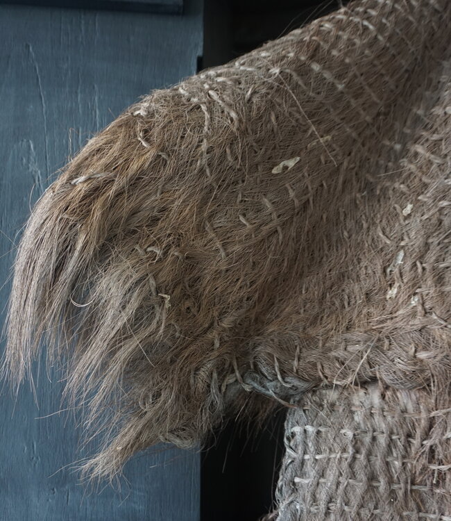 Rene Houtman Antieke Boeren Regenjas | Kokos | H85 x B81 cm