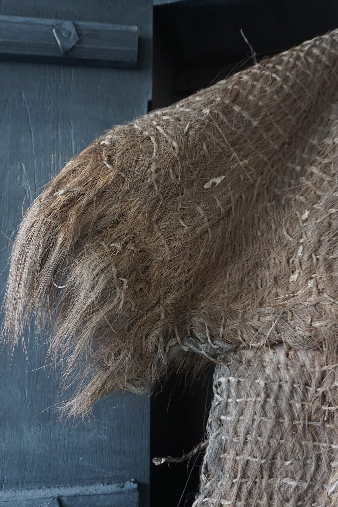 Rene Houtman Antieke Boeren Regenjas | Kokos | H85 x B81 cm