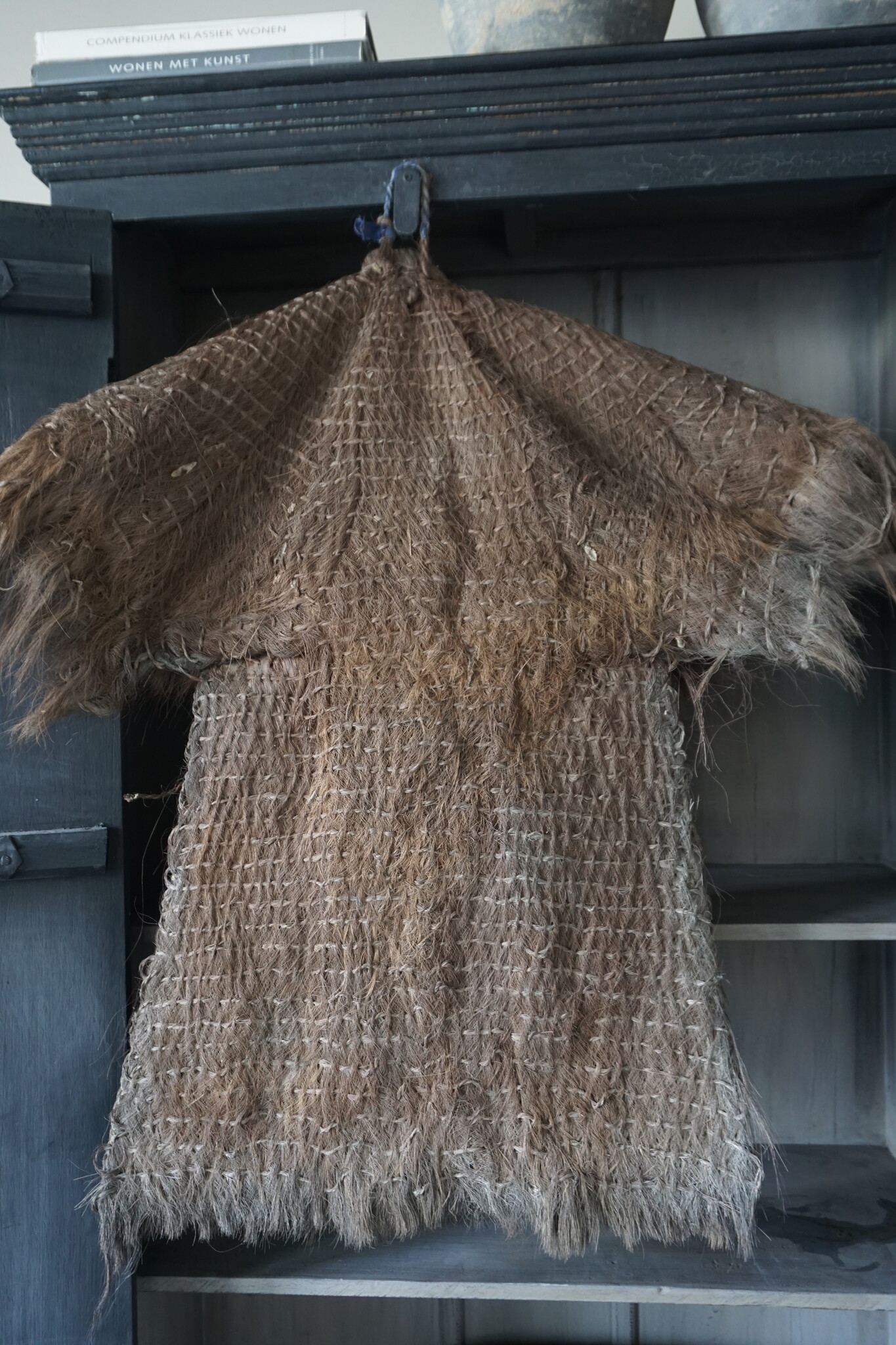 Rene Houtman Antieke Boeren Regenjas | Kokos | H85 x B81 cm