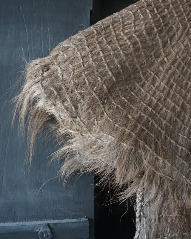 Rene Houtman Antieke Boeren Regenjas | Kokos | H85 x B81 cm