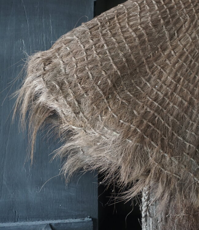 Rene Houtman Antieke Boeren Regenjas | Kokos | H85 x B81 cm